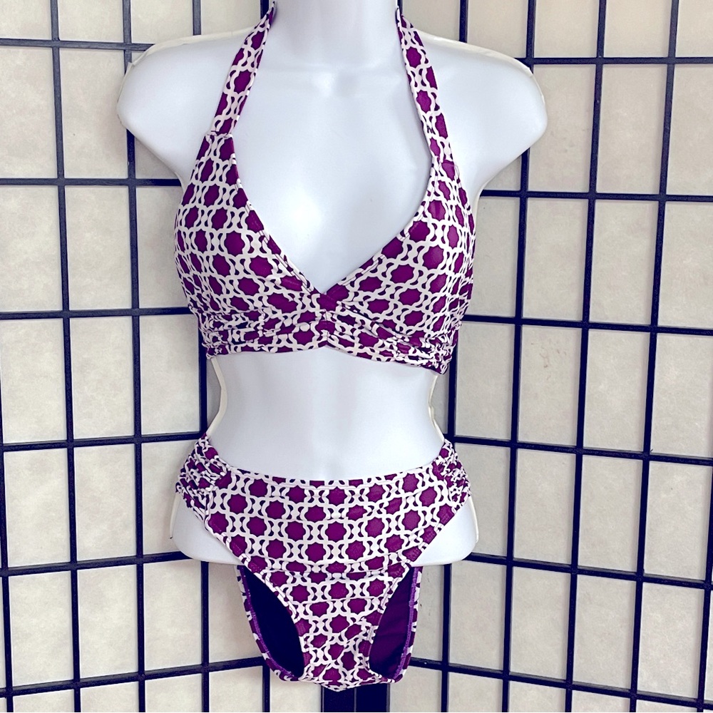JCP ladies, two piece swimsuit, size large